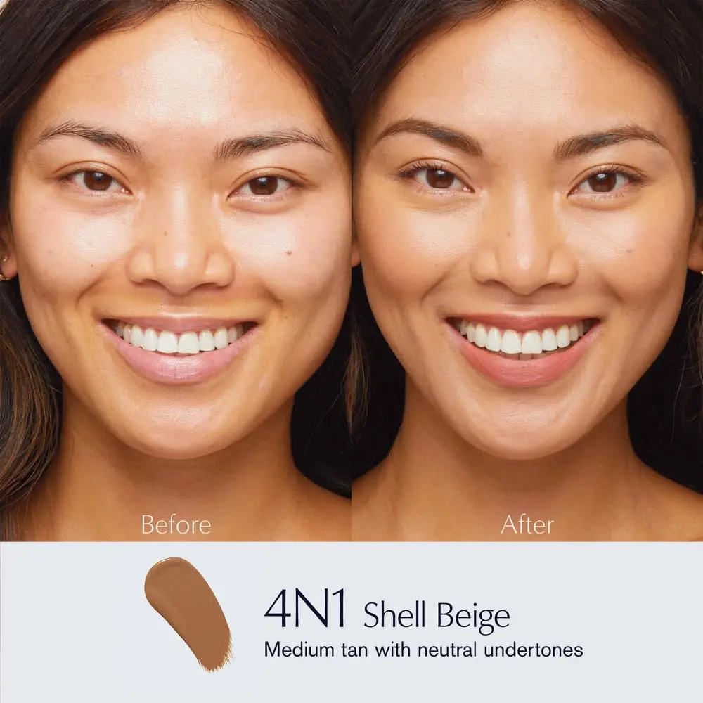 Estée Lauder Double Wear Sheer Matte Foundation SPF 19 | 12-Hour Wear, 1.0 Fl Oz image 3