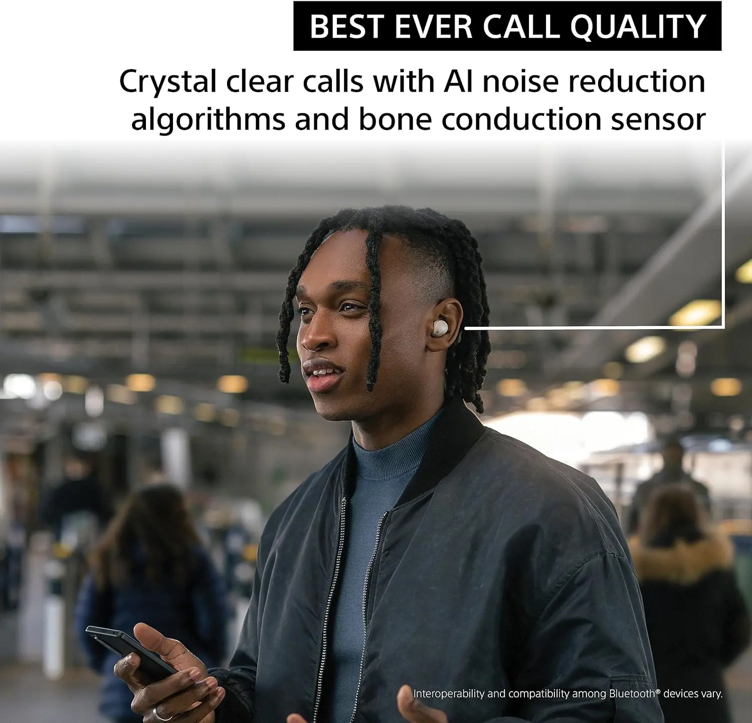 Sony WF-1000XM5 The Best Truly Wireless Bluetooth Noise Canceling Earbuds & in-Ear Headphones with Alexa Built-in, Black image 4