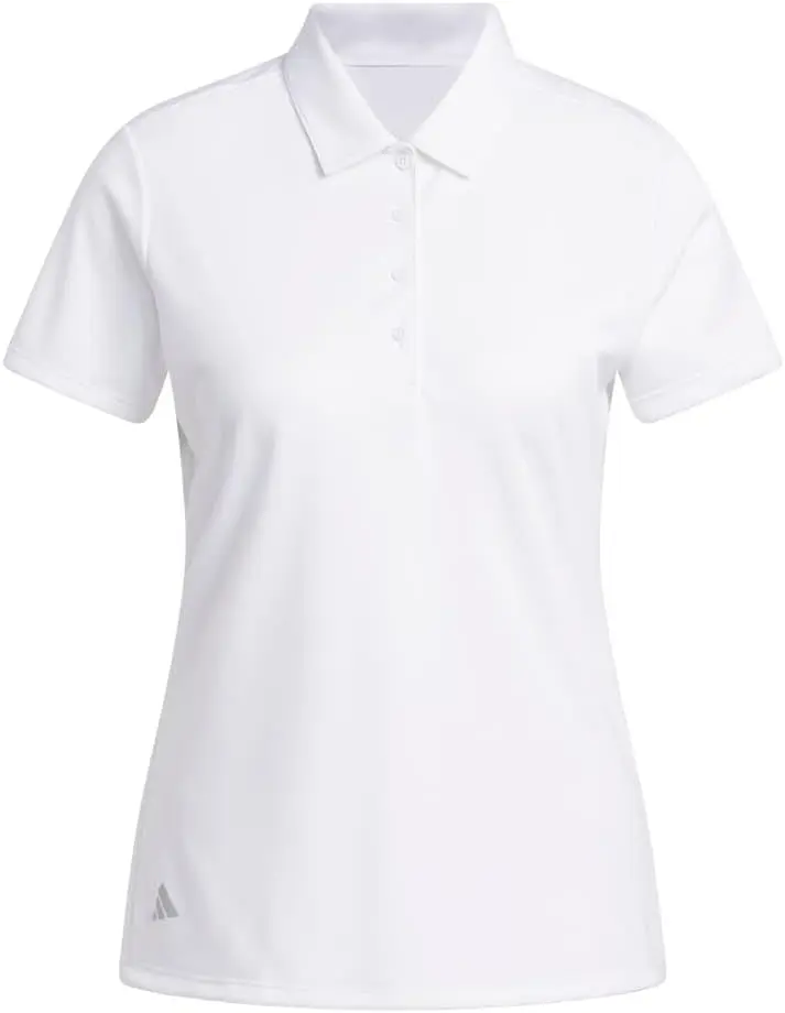 adidas Women's Solid Performance Short Sleeve Polo Shirt image 6
