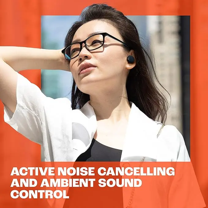 JBL Tune Buds - True wireless Noise Cancelling earbuds, JBL Pure Bass Sound, Bluetooth 5.3, 4-Mic technology for Crisp, Clear Calls, Up to 48 hours of battery life, Water and dust resistant (Black) image 3