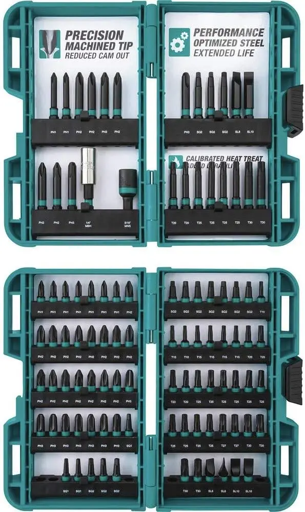Makita E-00038 Impactx 100 Pc. Driver Bit Set image 1