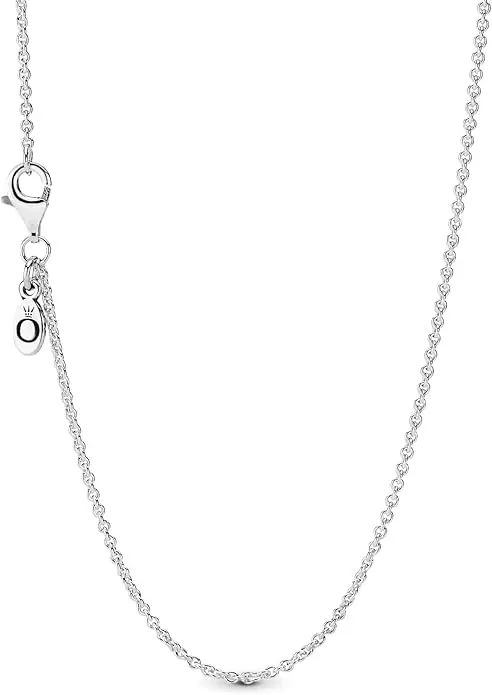 PANDORA Jewelry - Classic Cable Chain Necklace - Gift for Her - Sterling Silver - 35.4" image 1