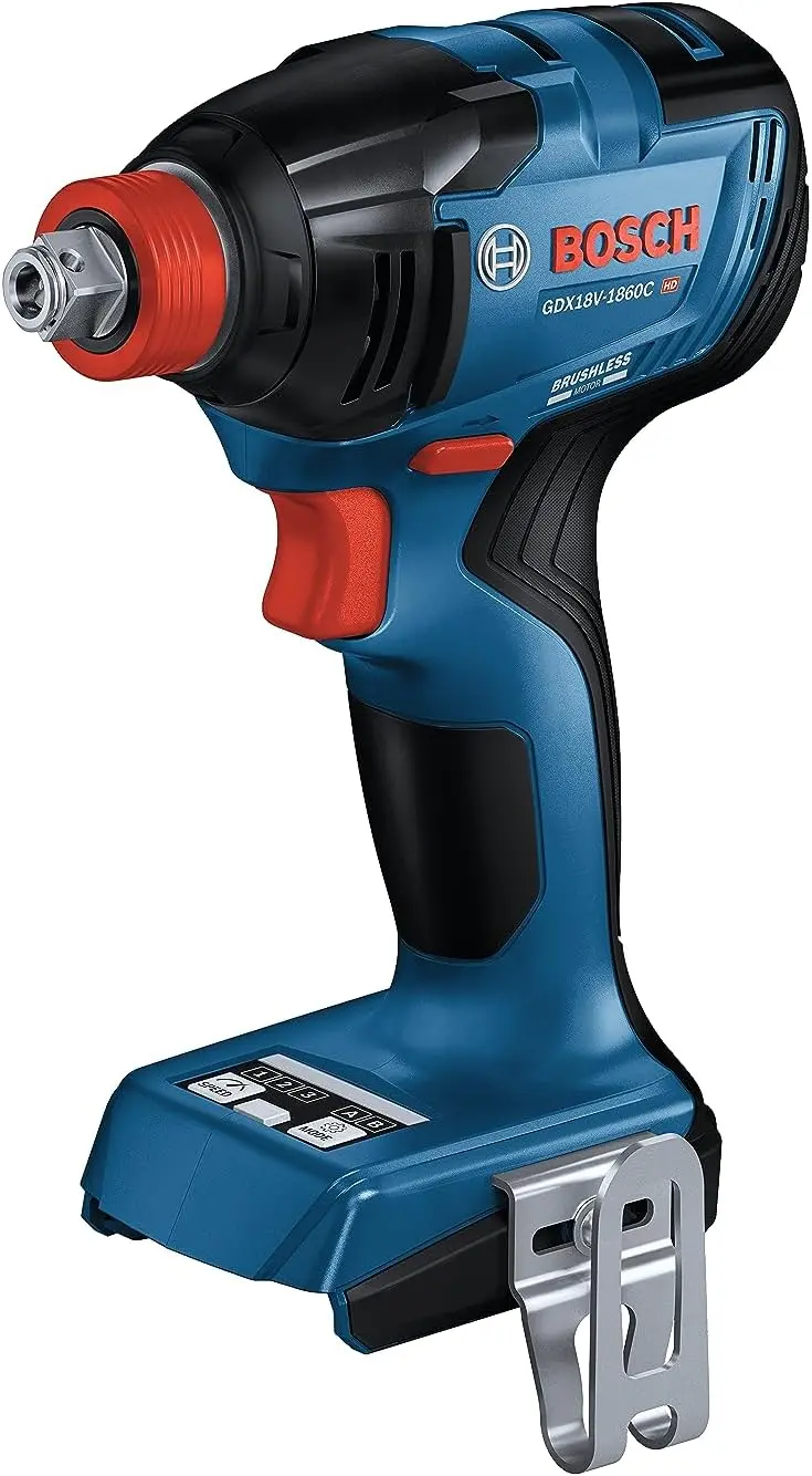 Bosch GDX18V-1860CN 18V Connected-Ready Two-In-One 1/4 In. and 1/2 In. Bit/Socket Impact Driver/Wrench (Bare Tool) image 1