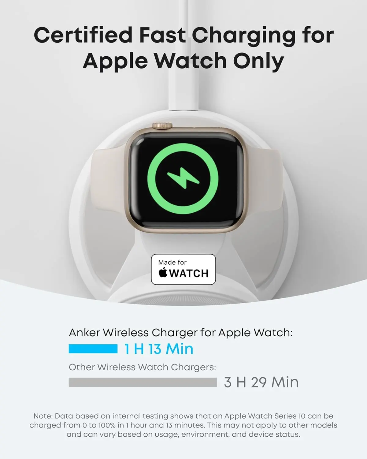Anker MagSafe Charger Compatible, MagGo 3-in-1 Charging Station, Nano Charging Stand, Qi2 Certified 15W Magnetic Wireless Charger Dock Stand, For iPhone16/15/14, Apple Watch,AirPods (Adapter Included) image 4