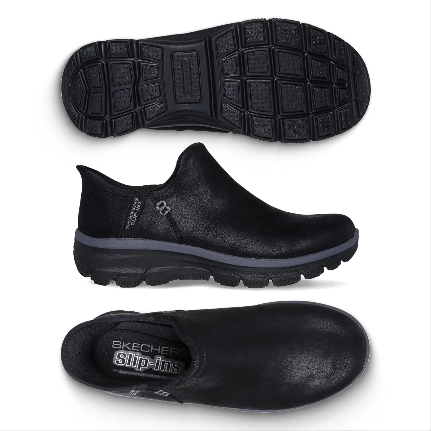 Skechers Women's Easy Going-Modern Hour-Hands Free Slip-ins Ankle Boot image 6