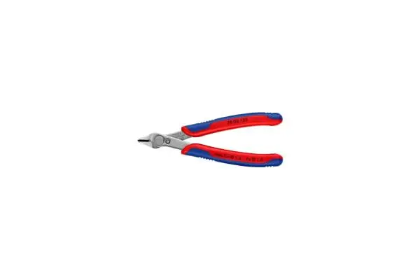 KNIPEX Tools - Electronics Super Knips, INOX Steel, Multi-Component (7803125), 5-Inch image