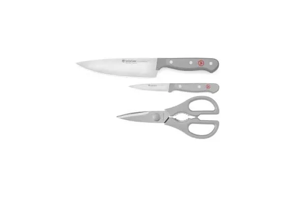 WÜSTHOF Gourmet Grey 3-Pc Kitchen Essentials Set image