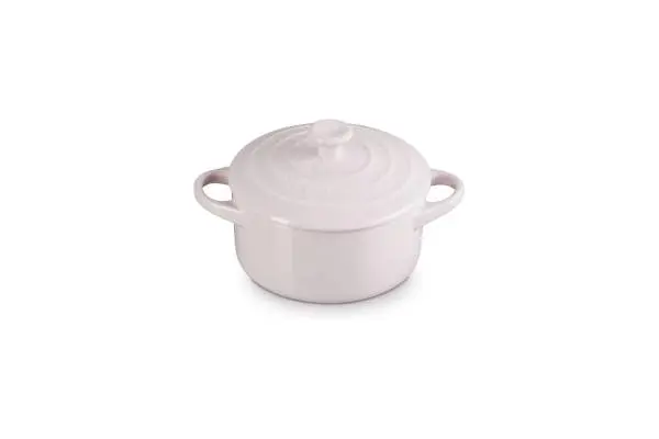 Le Creuset Stoneware Mini Round Cocotte, 24 oz., Shallot image