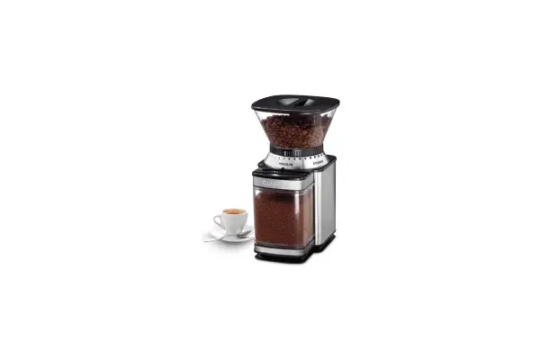 Cuisinart Coffee Grinder, Electric One-Touch Automatic Burr Coffee Grinder with 18-Position Grind Selector, Cup Size Selector for 4 – 18 Cups, DBM-8P1, Black Stainless image
