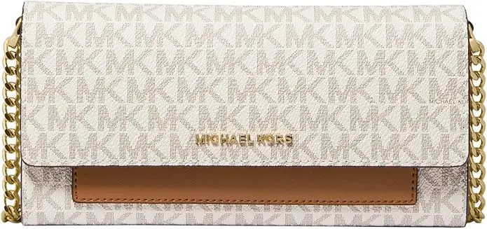 Michael Kors Women's Jet Set Medium 2-in-1 Wallet on Chain Crossbody Bag image 1