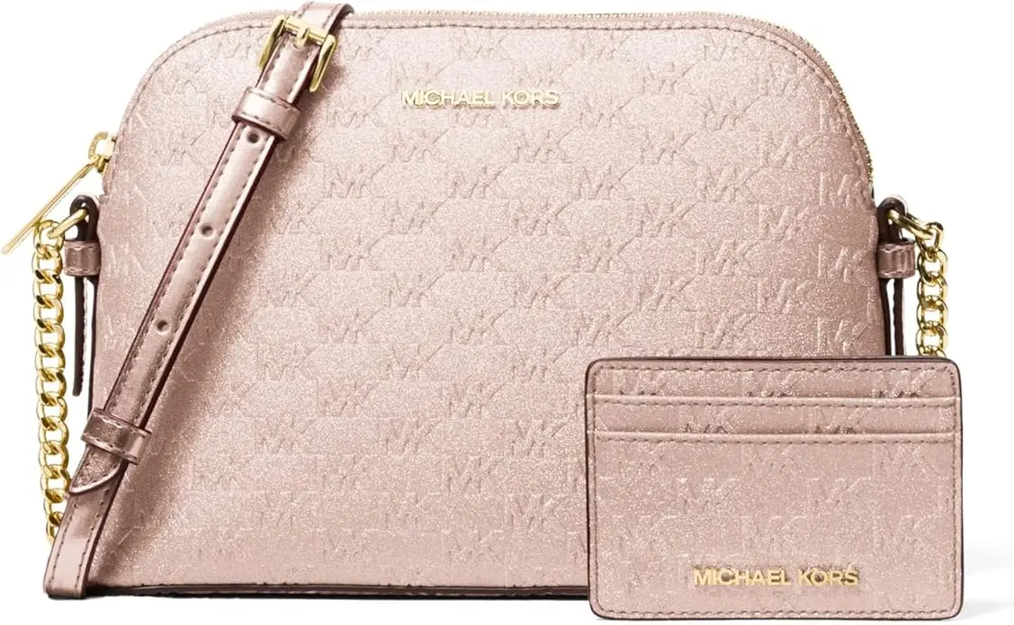Michael Kors Jet Set Dome Crossbody with Card Case image 1