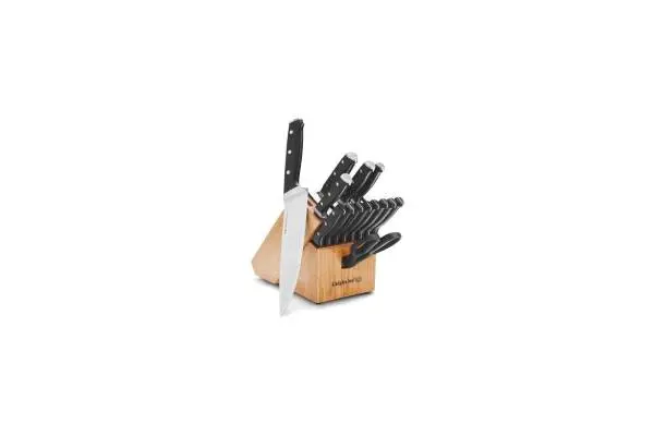 Calphalon Kitchen Knife Set with Self-Sharpening Block image