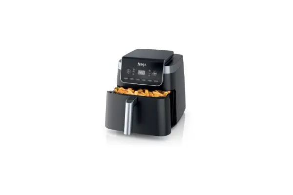 Ninja | Air Fryer | 6.5 QT Pro XL Capacity fits 9lbs of Wings | 6-in-1 Max Crisp, Air Fry, Roast, Bake, Reheat & Dehydrate | Nonstick Basket, Crisper Plate & Recipe Guide | Grey | AF181 image