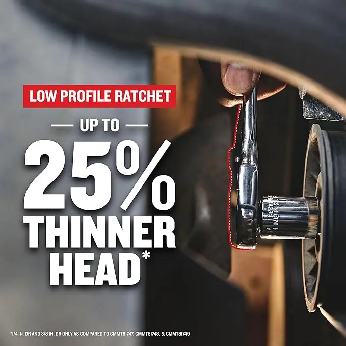 Craftsman 262-Piece Mechanic Tool Set with 3-Drawer VERSASTACK Box, SAE and Metric Socket Set, Car and Motorcycle Tool Kit with Combination Wrenches and Spark Plug Sockets (CMMT45309) image 5