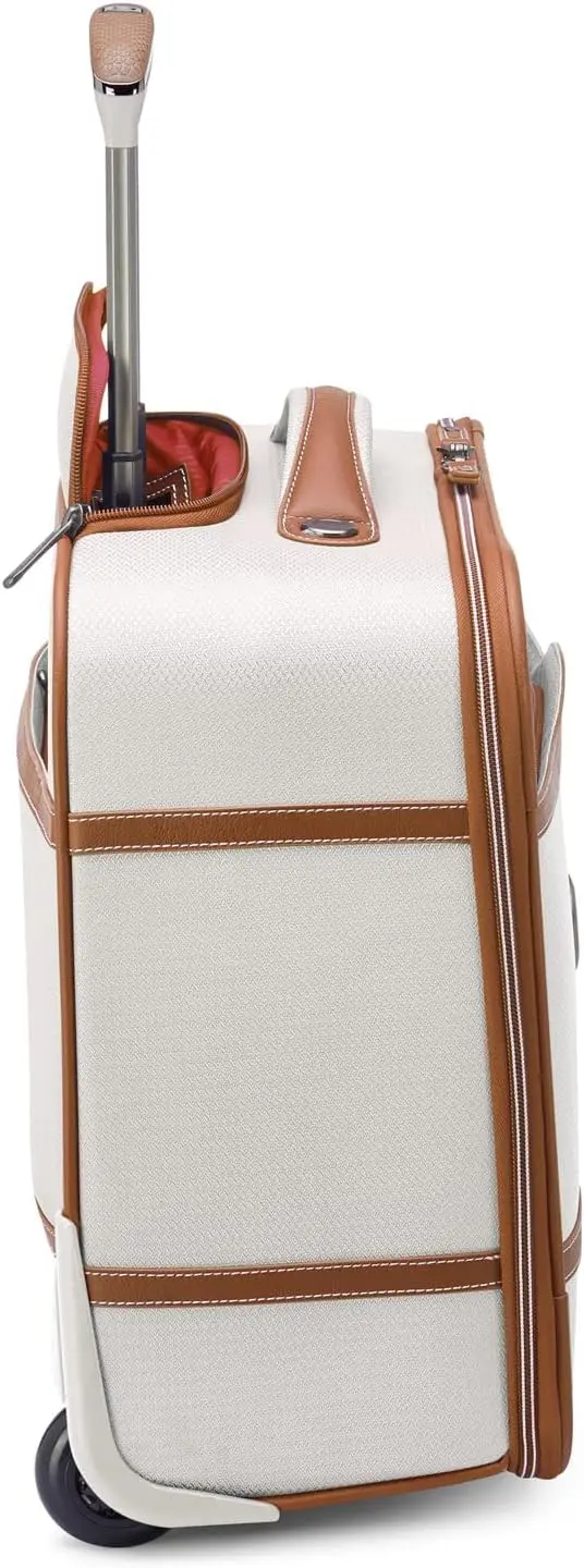 DELSEY PARIS Chatelet 2.0 Softside Luggage Under-Seater with 2 Wheels, Angora, Carry on 16 Inch image 3