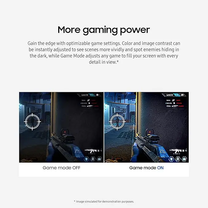 Samsung 27" Essential S3 (S36GD) Series FHD 1800R Curved Computer Monitor, 100Hz, Game Mode, Advanced Eye Comfort, HDMI and D-sub Ports, LS27D366GANXZA, 2024 image 6