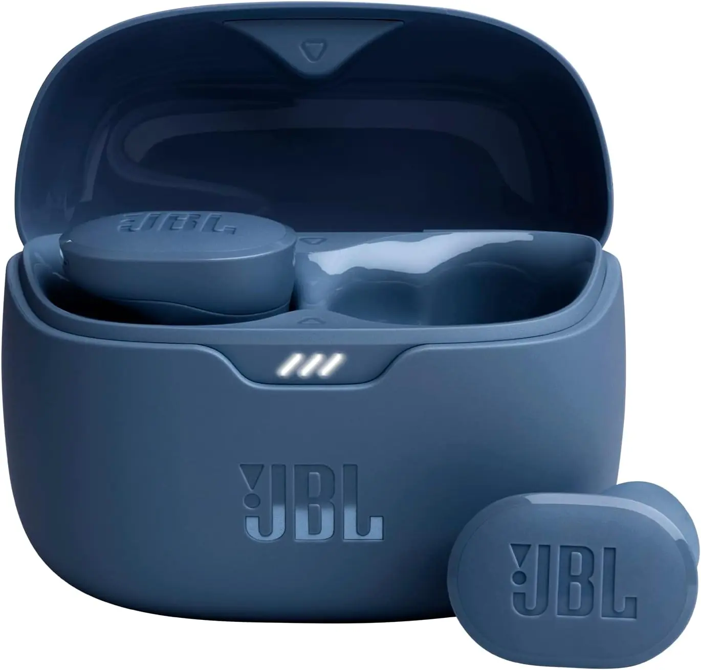 JBL Tune Buds - True wireless Noise Cancelling earbuds, JBL Pure Bass Sound, Bluetooth 5.3, 4-Mic technology for Crisp, Clear Calls, Up to 48 hours of battery life, Water and dust resistant (Blue) image 1