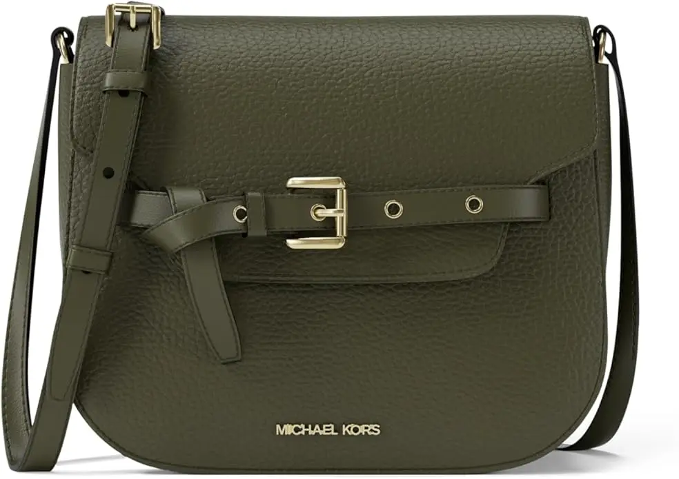 Michael Kors Emilia Small Saddle Crossbody Bag image 1