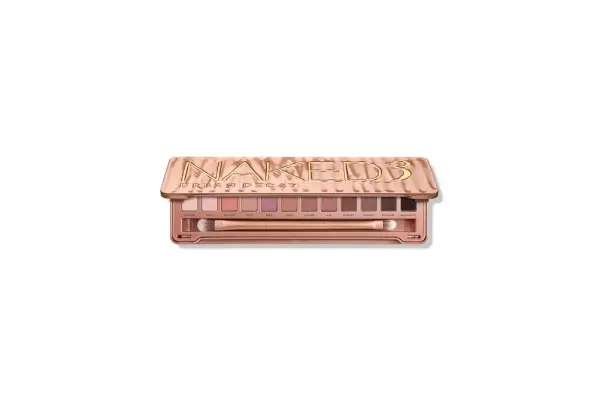URBAN DECAY Naked 3, Soft Pink Neutral Eyeshadow Palette, Matte, Pearl, Metallic, Shimmer Finish, 12 Mauve Brown & Nude Eye Shadows, Natural Soft Glam Smokey Eye Makeup, Vegan, Cruelty-free image