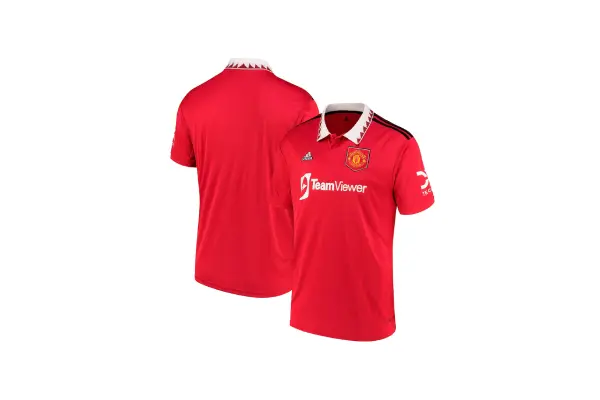 Manchester United adidas 2022/23 Home Replica Blank Jersey - Red image