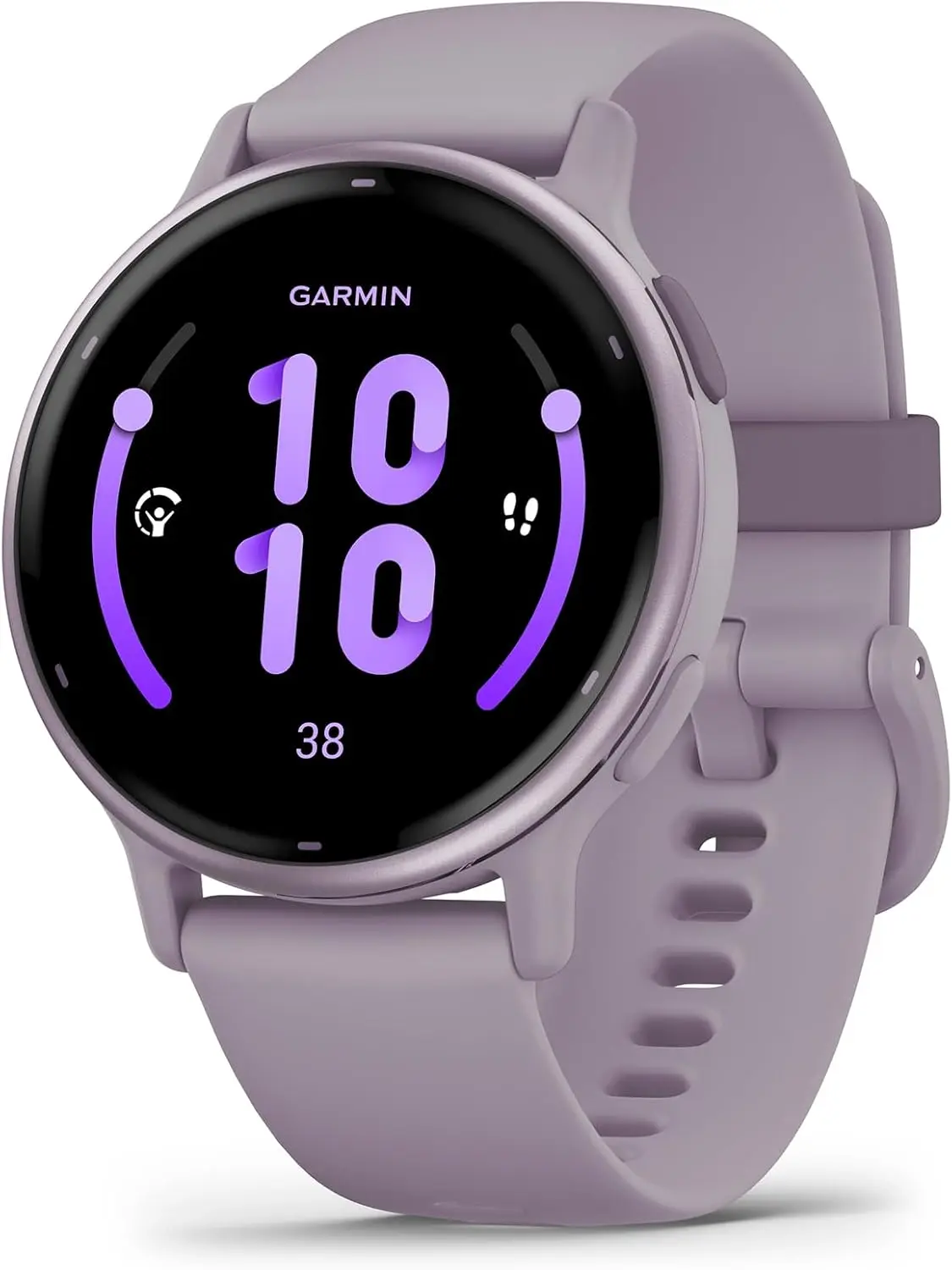 Garmin vívoactive 5, Health and Fitness GPS Smartwatch, AMOLED Display, Up to 11 Days of Battery, Orchid image 1