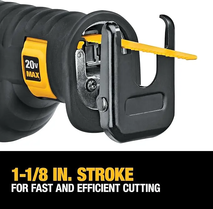 DEWALT 20V MAX Reciprocating Saw, 3,000 Strokes Per Minute, Variable Speed Trigger, Bare Tool Only (DCS380B) image 2