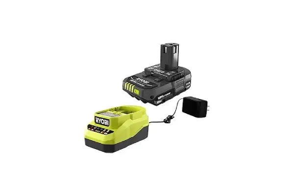 Ryobi One+ 18v Lithium Ion 2.0ah Battery and Charger Kit, Extreme Weather Performance Fast Charging Under 1 hour image