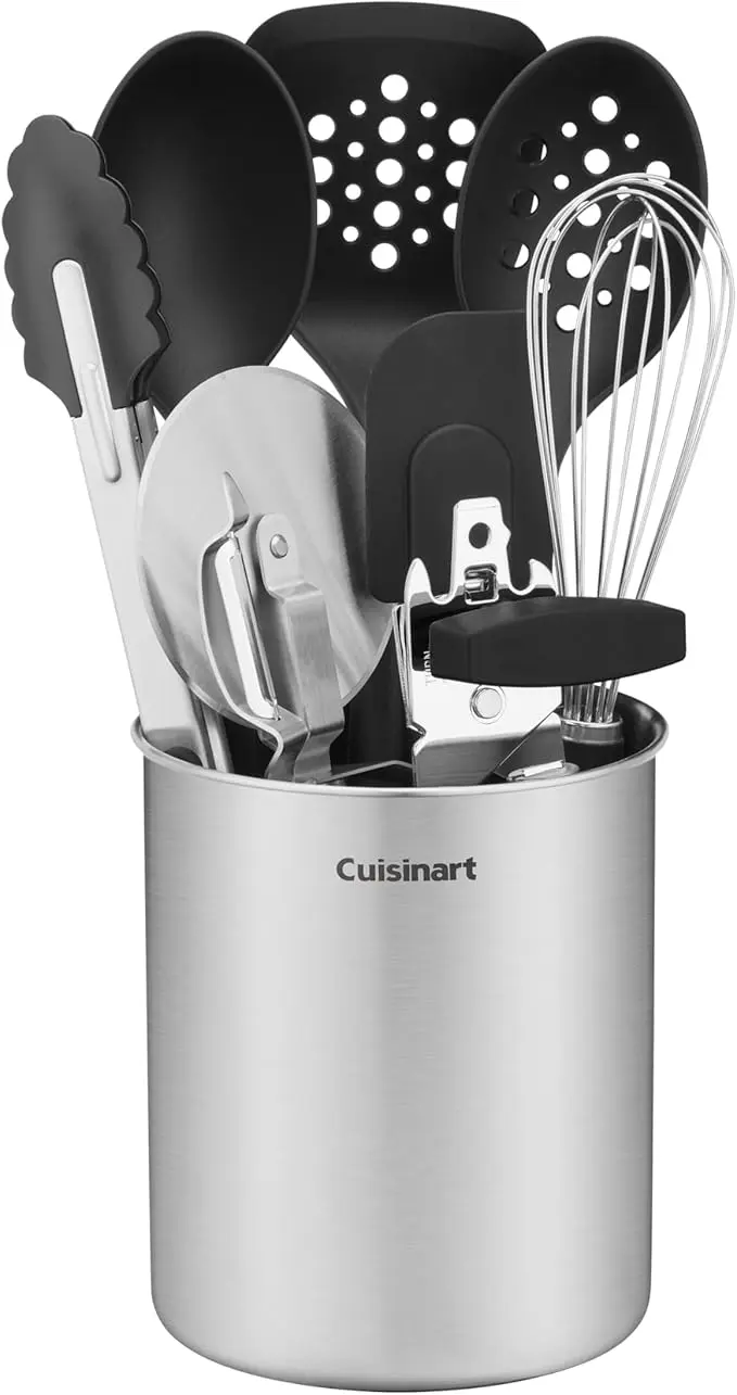 Cuisinart 10-Piece Primary Tool & Gadget Set with Stainless Steel Crock image 1