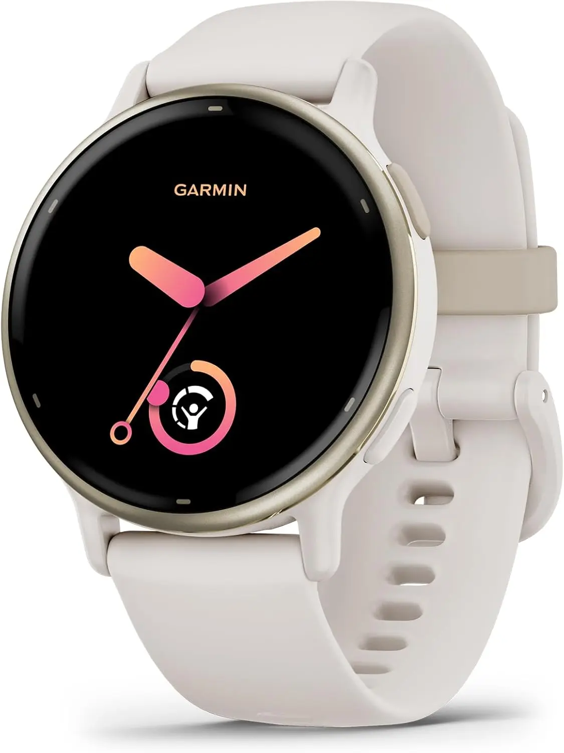 Garmin vívoactive 5, Health and Fitness GPS Smartwatch, AMOLED Display, Up to 11 Days of Battery, Ivory image 1