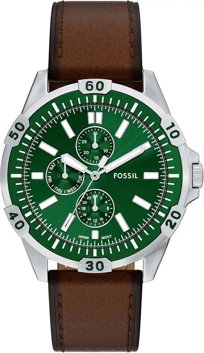 Fossil Men's Garrett Multifunction Two-Tone Stainless Steel Watch image 1