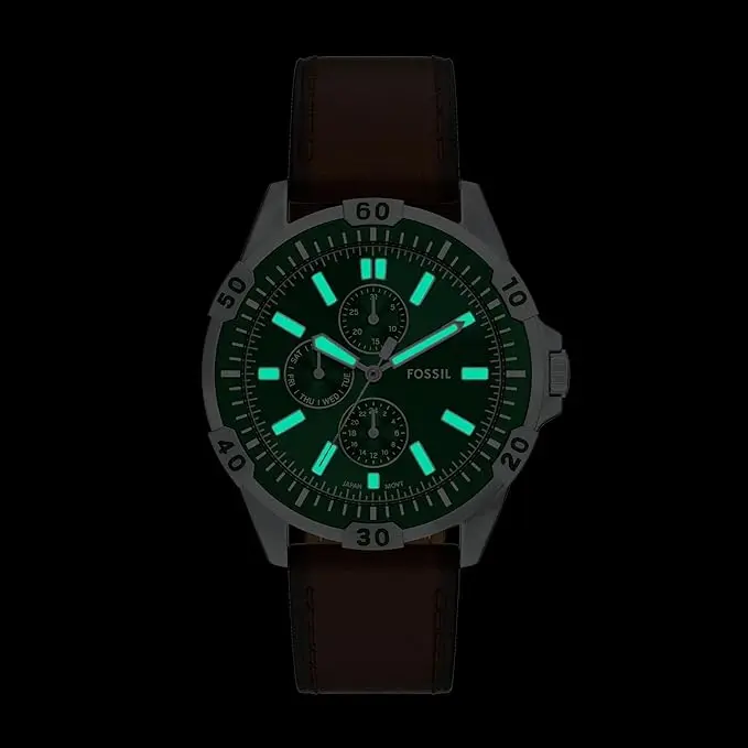 Fossil Men's Garrett Multifunction Two-Tone Stainless Steel Watch image 6