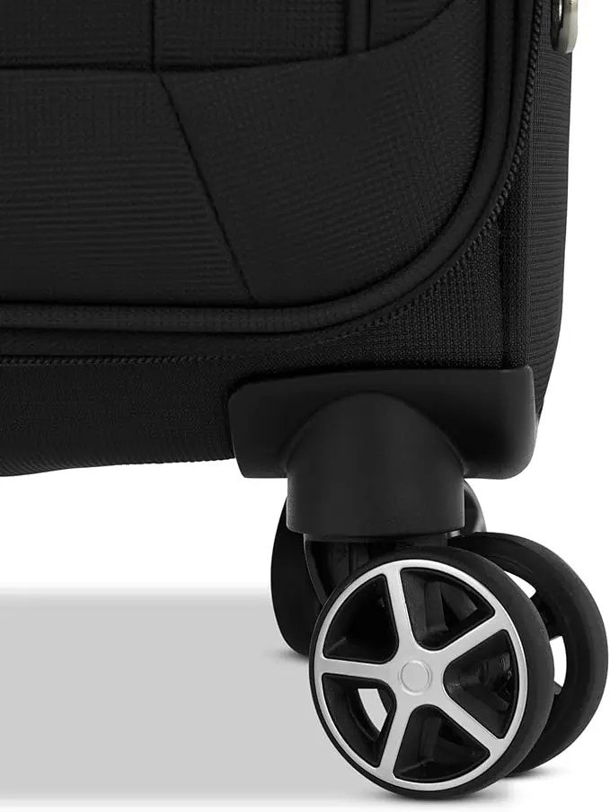 Samsonite Saire LTE Softside Expandable Luggage with Spinner Wheels, Black, 3-Piece Set (Carry On/Medium/Large) image 6