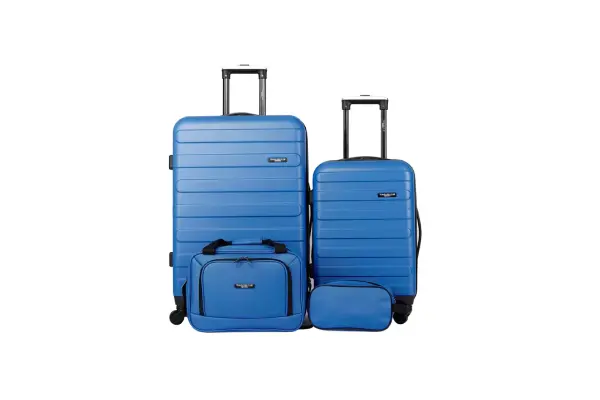 Travelers Club Austin 4 Piece Hardside Luggage Set image