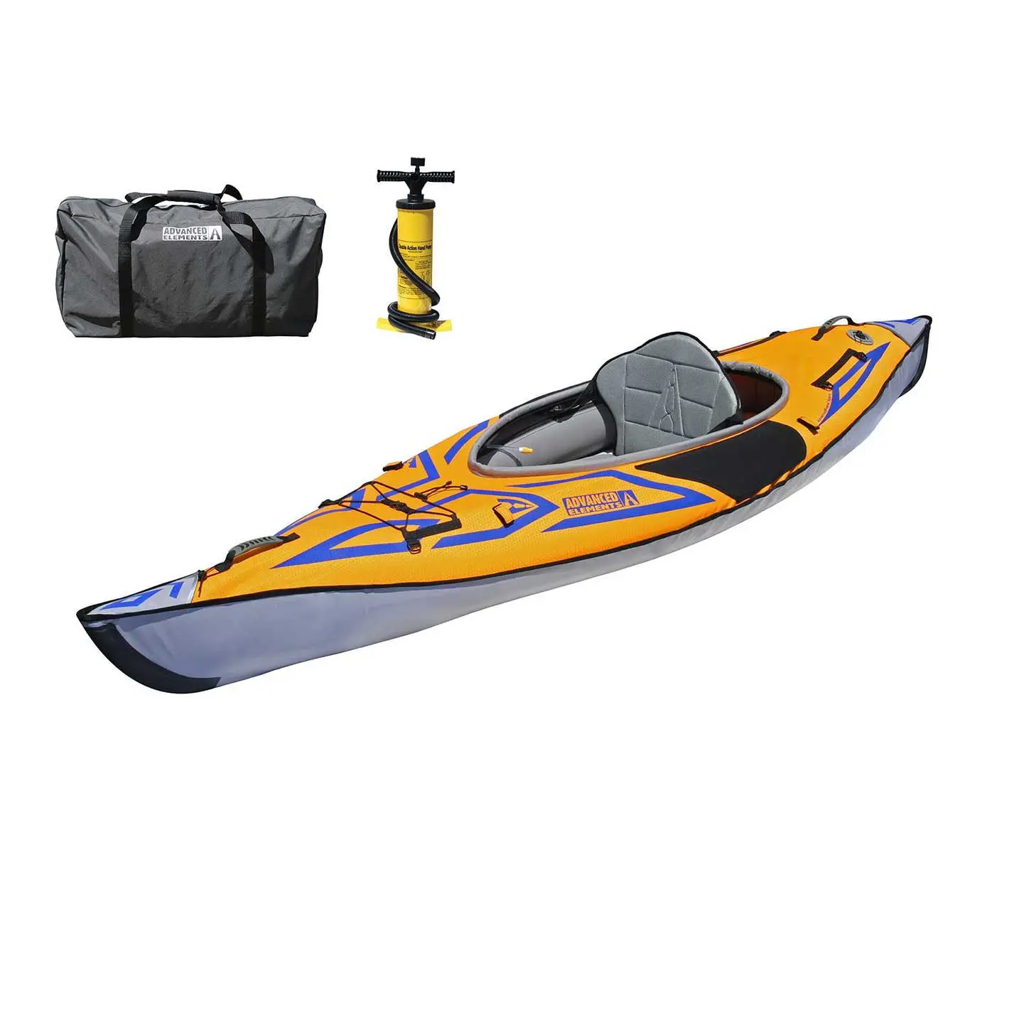 Advanced Elements AdvancedFrame® Sports - Inflatable Kayak with Pump - 10 ft - Orange image