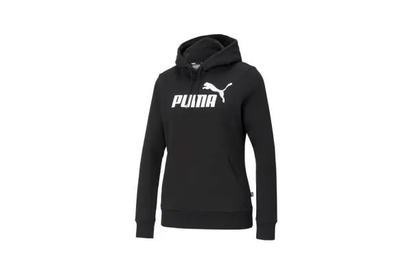 Puma Women's Essential+ Logo Fleece Hoodie image