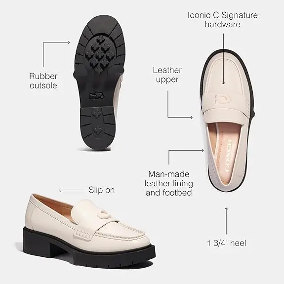 Coach Women's Leah Loafer image 3