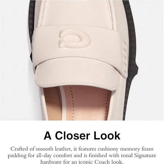 Coach Women's Leah Loafer image 4