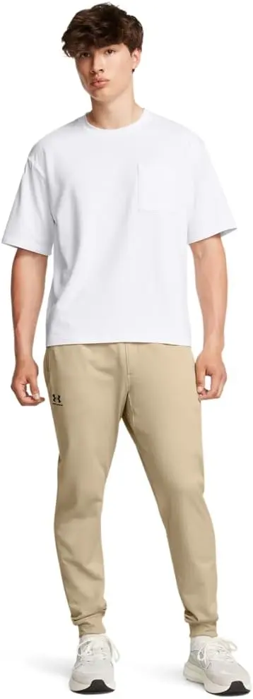 Under Armour Men's Normal Waist Height Sportstyle Tricot Jogger image 5