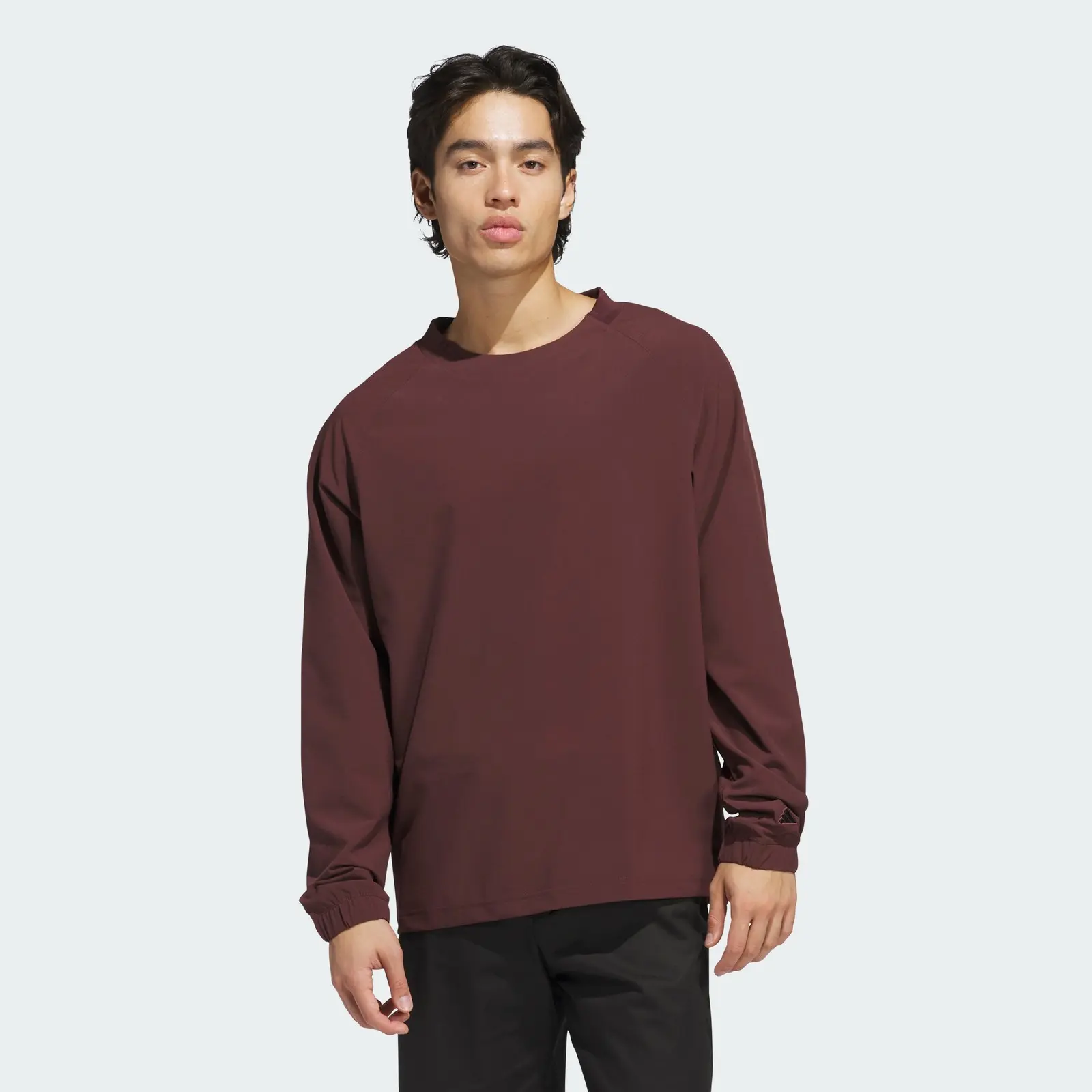 Adidas Men Go-To Wind Crewneck Pullover image 1