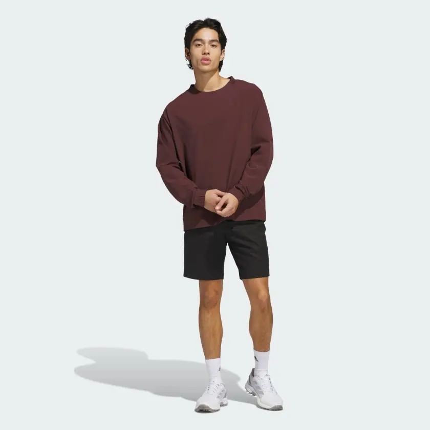 Adidas Men Go-To Wind Crewneck Pullover image 4