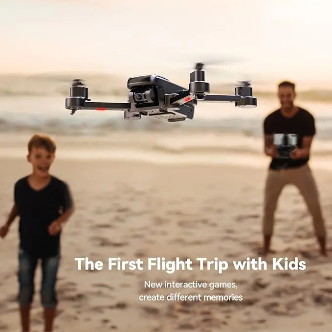 Ruko U11S Drones with Camera for Adults 4k, Built-in Remote ID, 120° FOV, GPS Auto Return, 40 Min Flight, 5G Live Transmission, Foldable Mini FPV Quadcopter for Beginners with Follow Me, Circle Fly image 3
