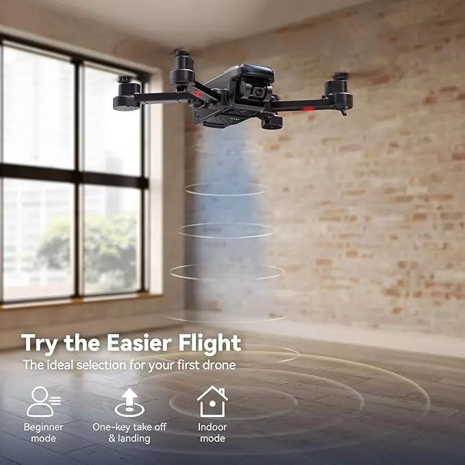 Ruko U11S Drones with Camera for Adults 4k, Built-in Remote ID, 120° FOV, GPS Auto Return, 40 Min Flight, 5G Live Transmission, Foldable Mini FPV Quadcopter for Beginners with Follow Me, Circle Fly image 5