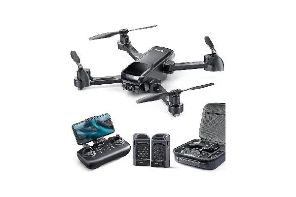 Ruko U11S Drones with Camera for Adults 4k, Built-in Remote ID, 120° FOV, GPS Auto Return, 40 Min Flight, 5G Live Transmission, Foldable Mini FPV Quadcopter for Beginners with Follow Me, Circle Fly image