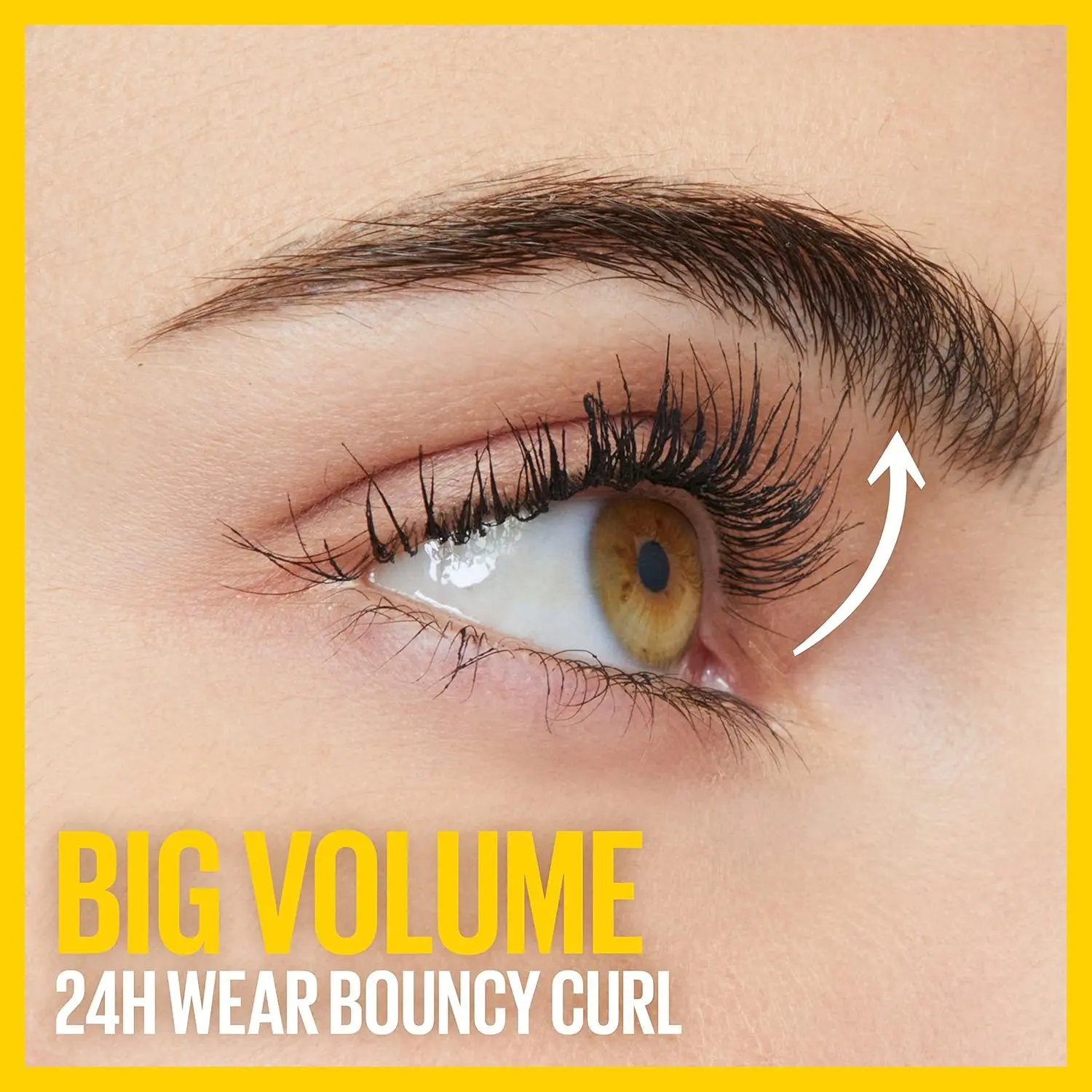 Maybelline Volum' Express Colossal Curl Bounce Washable Curling Mascara, Very Black, 1 Count image 5