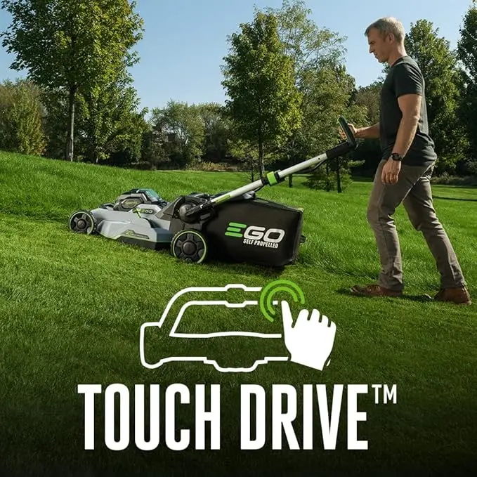 EGO Power+ LM2135SP 21-Inch Self-Propelled Lawn Mower Kit (7.5Ah Battery and Rapid Charger Included), get (1) extra BA2800T 5.0Ah Battery image 4