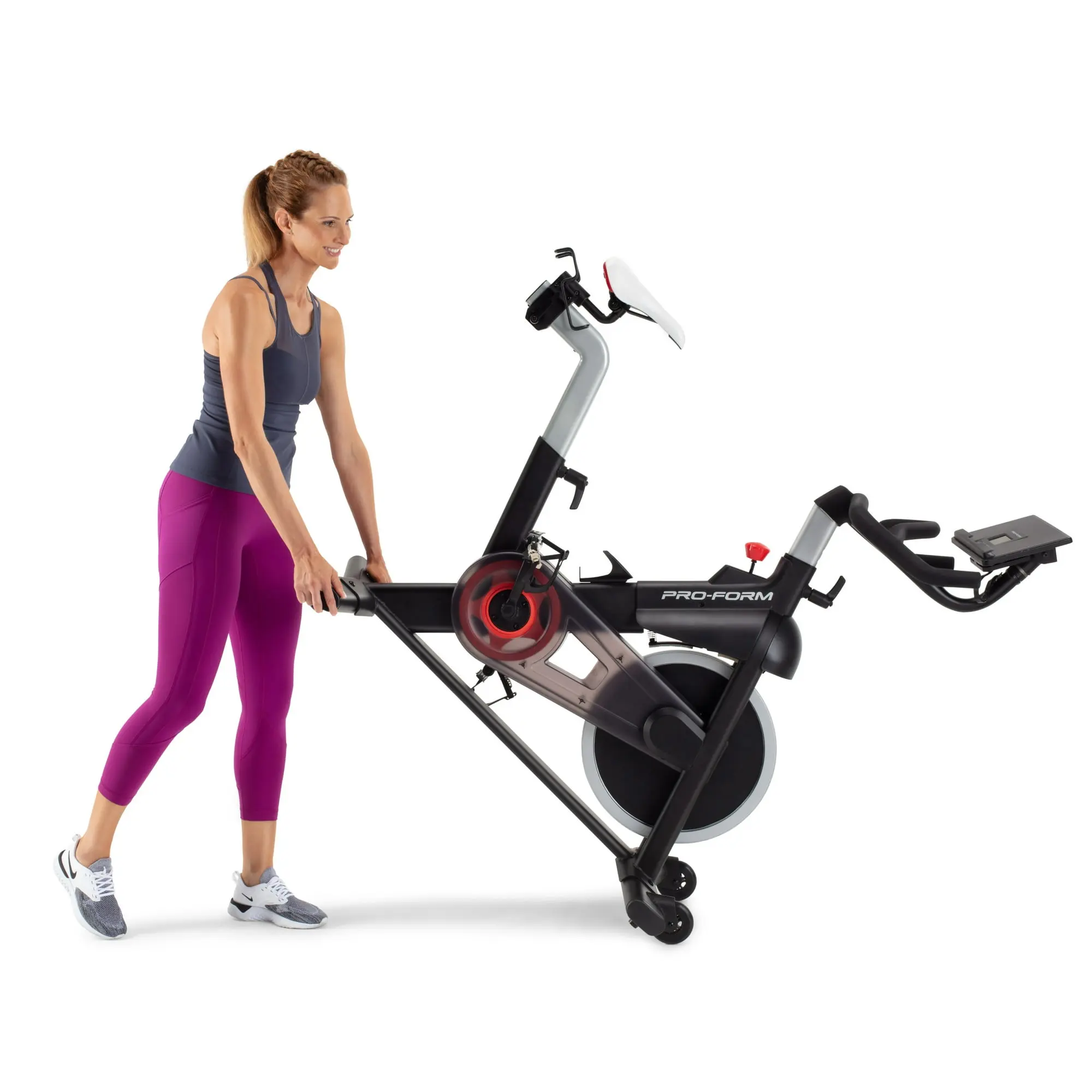 ProForm Carbon CX Exercise Bike with 3 Lb Dumbbell Set and 30-Day iFIT Membership image 12