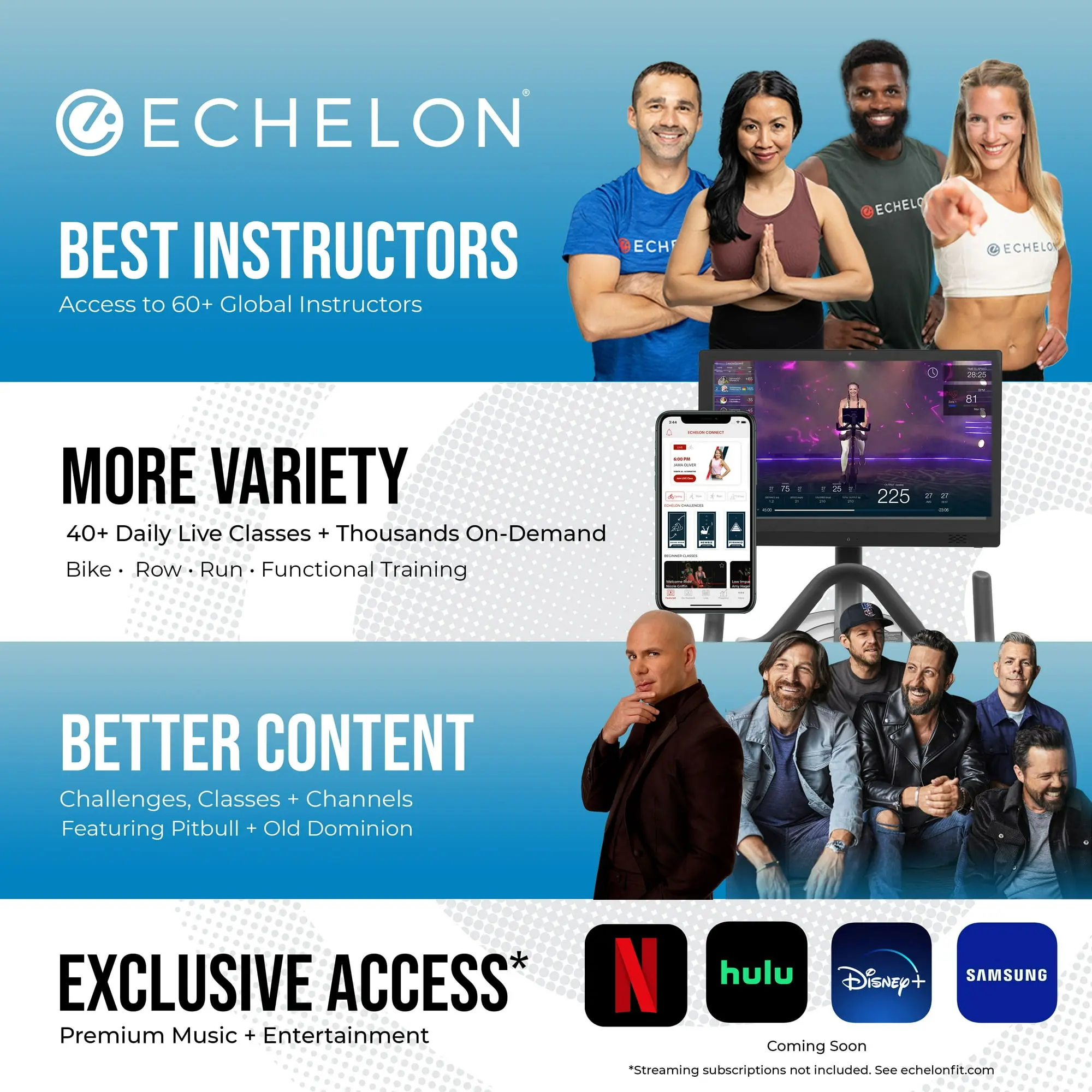 Echelon Connect Sport Indoor Cycling Exercise Bike + 30-Day Free Membership Trial image 11