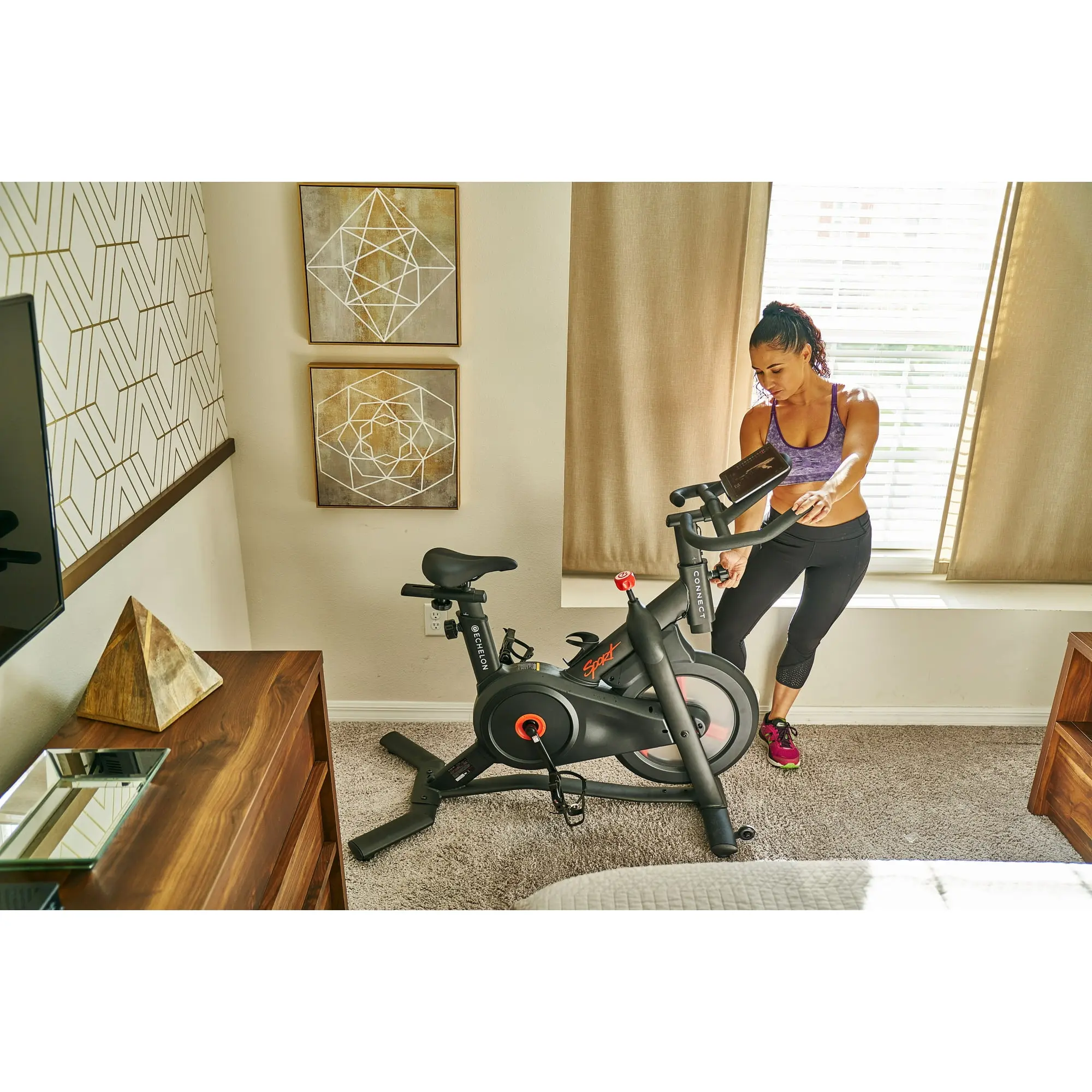 Echelon Connect Sport Indoor Cycling Exercise Bike + 30-Day Free Membership Trial image 12
