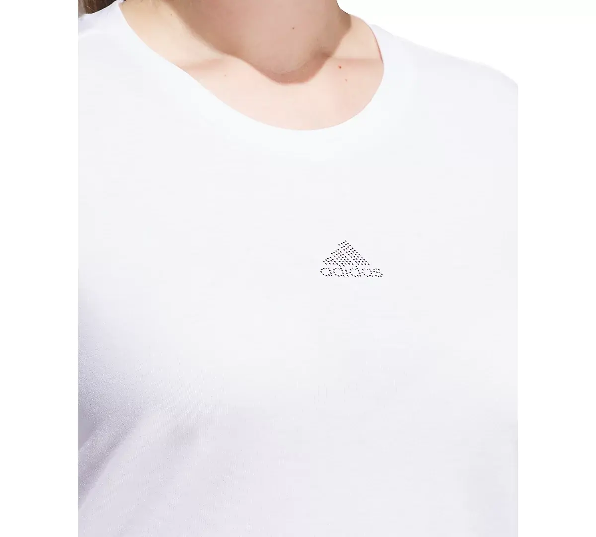 Adidas Plus Size Studded Logo Long-Sleeve T-Shirt image 3