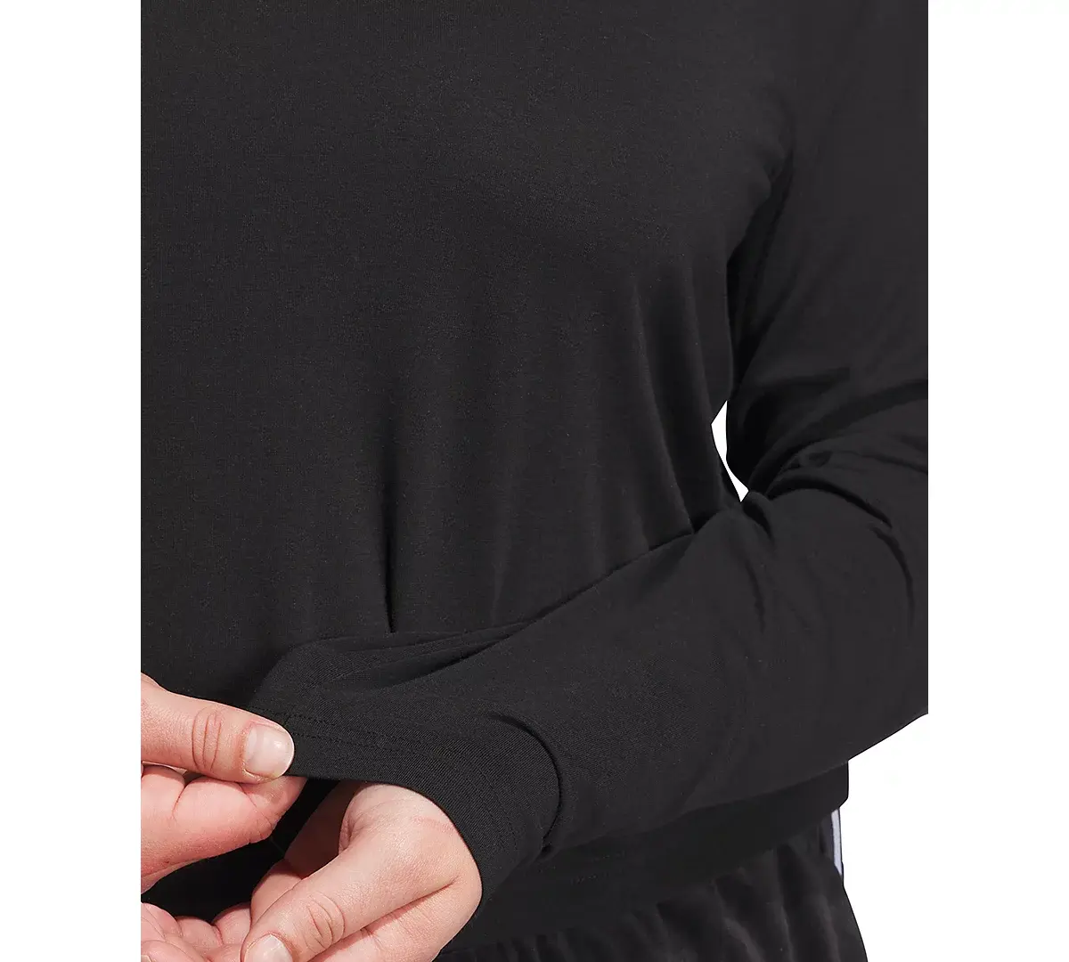 Adidas Plus Size Studded Logo Long-Sleeve T-Shirt image 8